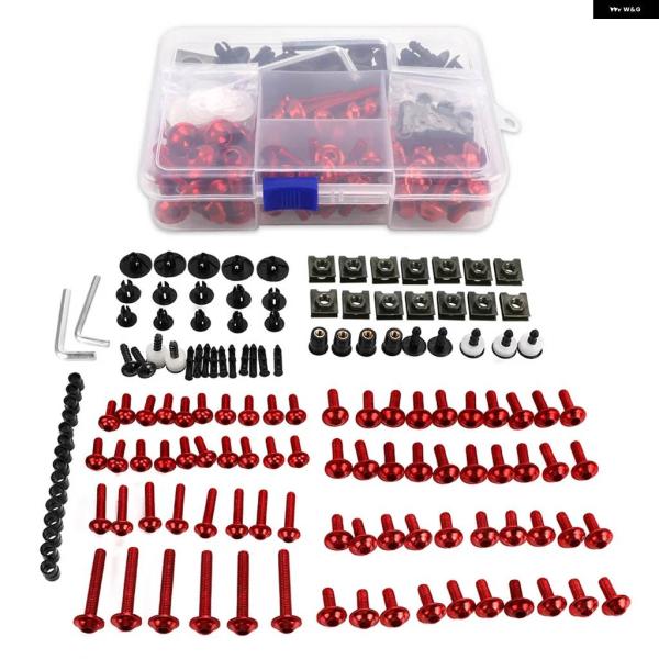 並行輸入品 バイク フェアリング ボルトキット ボディファスナー クリップ ネジ アプリリア RSV...