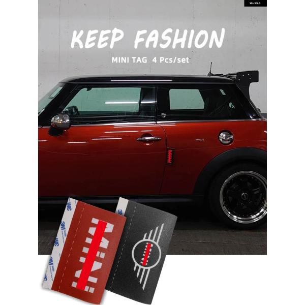 並行輸入品 MINI タグ ステッカー マテリアル ドア ステッカー MINI COOPER R50...