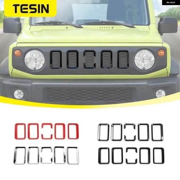 並行輸入品 車用フロント グリル リング レーシング グリル インサート トリム カバー ジムニー ...
