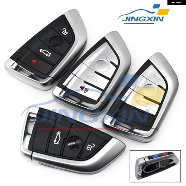 並行輸入品 3/4 ボタン /シルバースマートカードカーキーシェルケース BMW 1 2 7シリーズ...