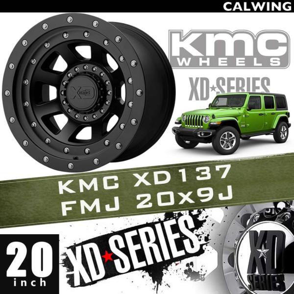07y- ホイール XD137 FMJ サテンブラック 20x9J PCD 5x127/139.7 ...
