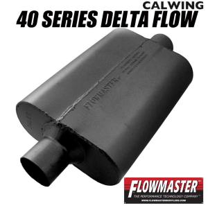 FLOW MASTER / フローマスター 40 マフラー #42441 Offset in 2.25