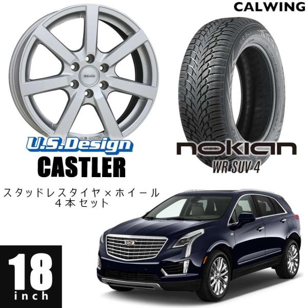 11y- SRX/XT5 スタッドレスセット キャスラー 18インチ ノキアン アーバンウインター ...