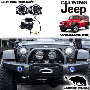 CALIFORNIA MUDSTAR LEDヘッドライトセット カリフォルニアマッドスター 07-18y ジープ ラングラー JK | LEDヘッド