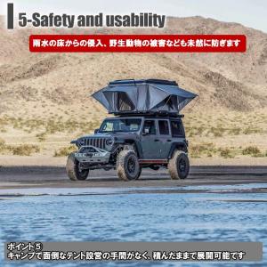 オーバーランダーハードシェルトップテント ルー...の詳細画像5
