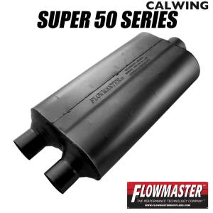 FLOW MASTER / フローマスター 40 マフラー #42442 Center in 2.25