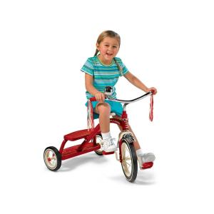ラジオフライヤー クラシック トライサイクル 3輪車 デュアルデッキ レッド 12インチ