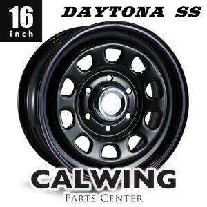 ハイエース ホイール DAYTONA SS ブラック 16インチ 7.0J+38 1本