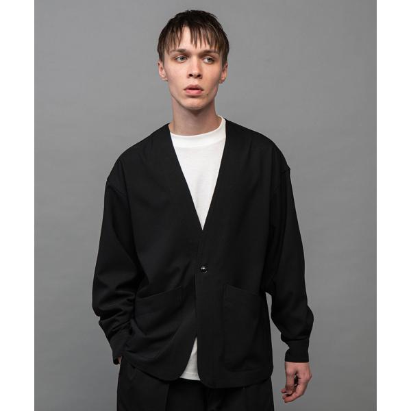 【MROLIVE(ミスターオリーブ)】STRETCH WEATHER　CLOTH-1B CARDI ...