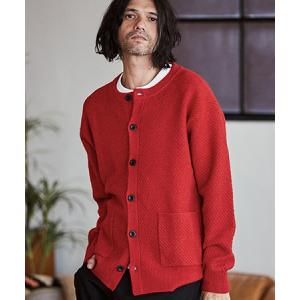 CAMBIO（カンビオ） カーディガン mcg3325-柄編みクルーネック