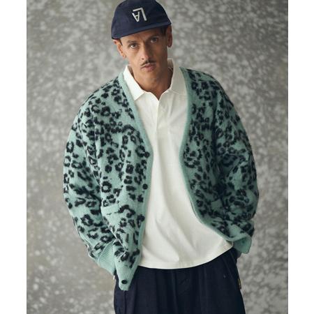 【THEOREM(セオレム)】 Mohair-like Leopard Cardigan レオパード...
