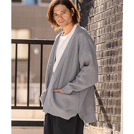 【CAMBIO(カンビオ)】Airy Sheer Knit Buttonless Cardigan ...