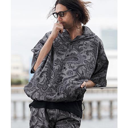 【CAMBIO(カンビオ)】Lightweight Fabric Classic Paisle Op...