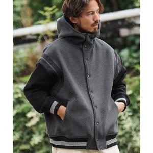 CAMBIO（カンビオ） スタジャン mj10078-Suede Like Ponti Hooded