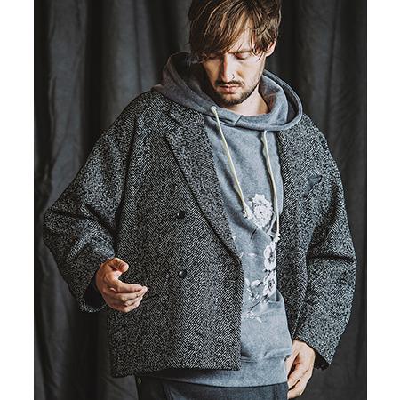 【NO ID.(ノーアイディー)】オーハ゛ーサイス゛タ゛フ゛ルフ゛レストJKT テーラードジャケット...