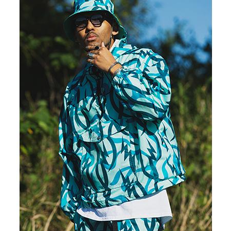 【MAYO(メイヨー)】THUNDER TRIBAL CAMO NYLON ANORAK アノラック...