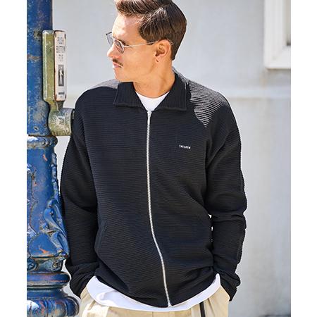 【THEOREM(セオレム)】Rugged Ivy Knit Jacket ニットジャケット(TRM...
