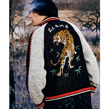 【glamb(グラム)】Knit Ska Jumper ニットスカジャンパー(GB0325-JKT0...