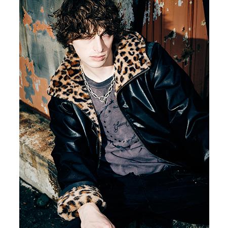 【glamb(グラム)】Synth Mouton Hooded Jacket シンセムートンフーデッ...