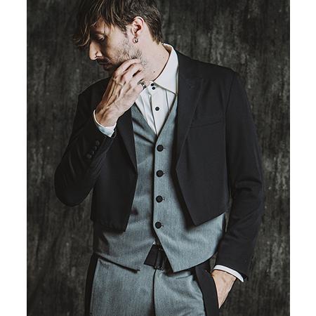 【NO ID.(ノーアイディー)】レイヤート゛ショートJKT ジャケット(457006-315J)