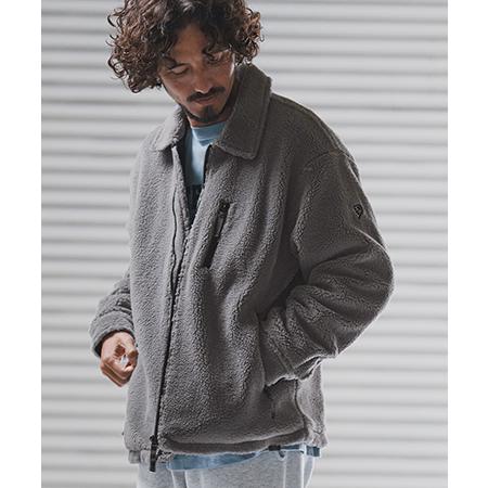 【1minute 1second(ワンミニットワンセカンド)】boa zip blouson wit...