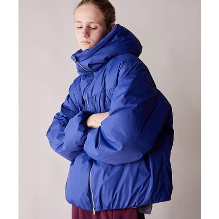 【rehacer(レアセル)】Drape Gather Dolman Jacket 中綿入りジャケッ...