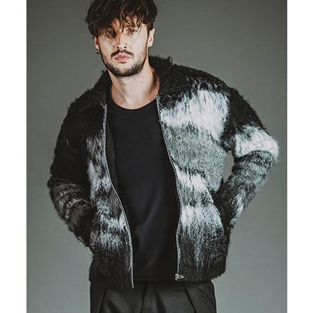 【NO ID.(ノーアイディー)】シャキ゛ーシ゛ャカート゛ニットBLZ ブルゾン(857010-34...