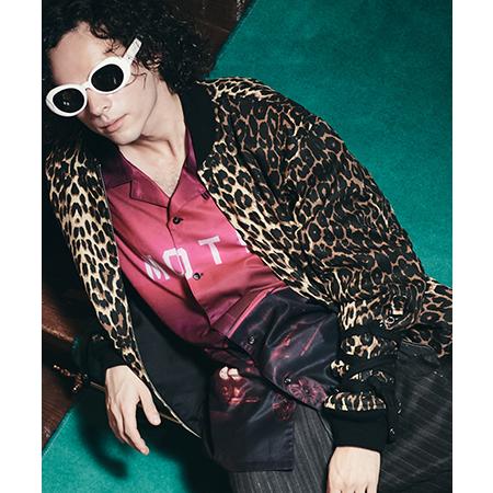 【glamb(グラム)】Blow Reversible Bomber Jacket ブロウリバーシブ...