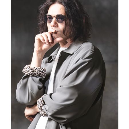 【GLIMCLAP(グリムクラップ)】Balloon Hem Jacket ジップアップジャケット(...