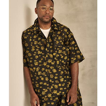 【Kelen(ケレン)】 DIGGER JACQUARD SHIRT JK ジャカードシャツジャケッ...