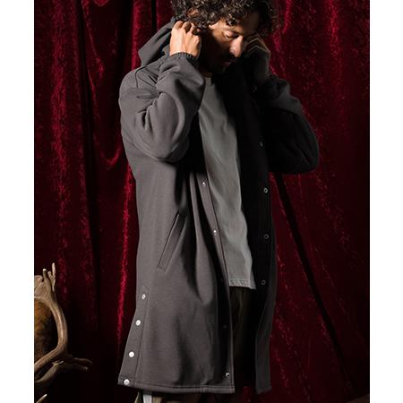 【ANGENEHM(アンゲネーム)】Shaggy lining material open-fron...