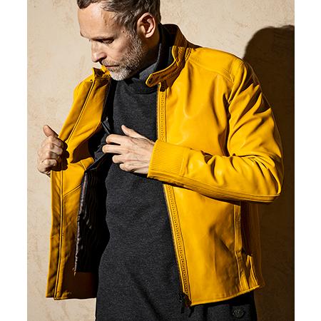 【C DIEM(カルペディエム)】F-V Leather Neo Single Riders2 ライ...