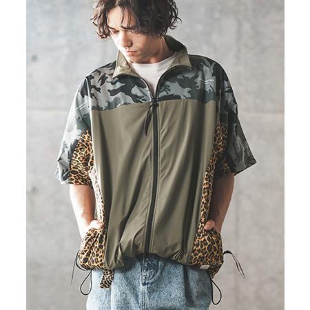 【GLIMCLAP(グリムクラップ)】 Pattern on pattern design shor...