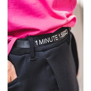 【1minute 1second(ワンミニットワンセカンド)】 1MINUTE 1SECOND embroidery belt ナイロンベルト(1M23W360)｜cambio