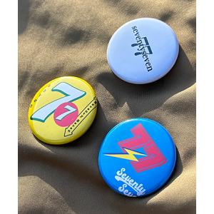 【seventy seven(セブンティセブン)】 3 button badges ボタンバッジ(7724S330)｜cambio