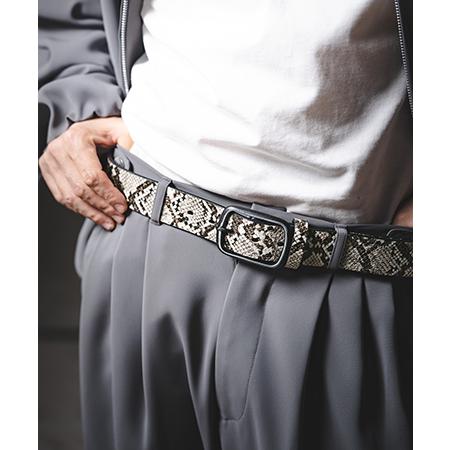 【GLIMCLAP(グリムクラップ)】Animal Pattern Belt ベルト(201-006...