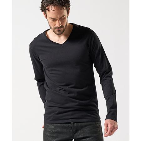 【wjk】 basic V-neck L-S  V-ネックカットソー(7879 js01e)