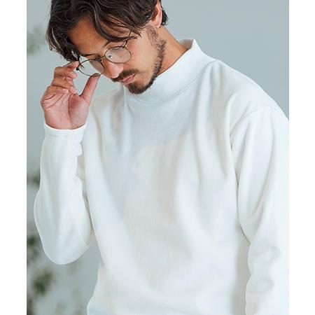 【Magine(マージン)】Back Brushed Corduroy Mockneck Pullo...