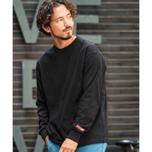 felkod ロングスリーブカットソー(F24F290) 定価9900円 felkod（フィルコッド） 【】Barcode Embroidery Long Sleeve Tee