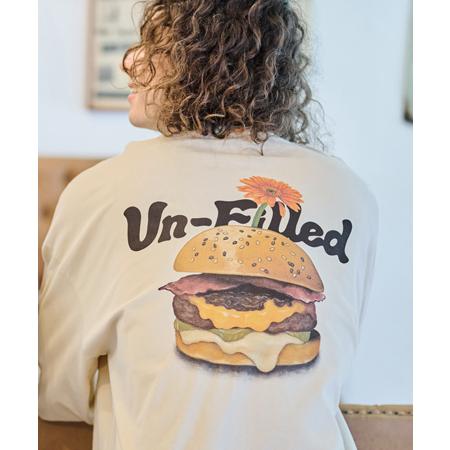 【un-filled(アンフィルド)】U.F BURGER BIG LONG SLEEVE TEE ...