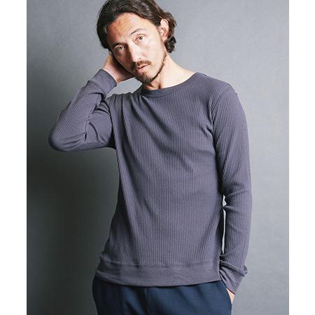 【Magine(マージン)】CTN VINTAGE RIB KNITSAW C-N L-S ニットソ...