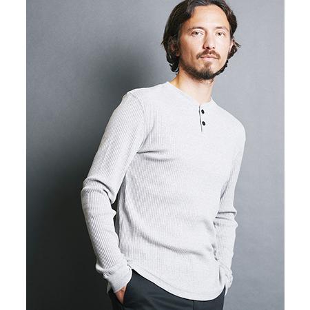 【Magine(マージン)】 CTN VINTAGE RIB HENLY-N L-S ヘンリーネック...
