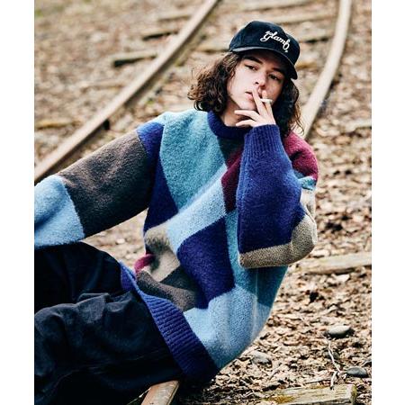 【glamb(グラム)】Jester Pullover Knit ジェスタープルオーバーニット(GB...