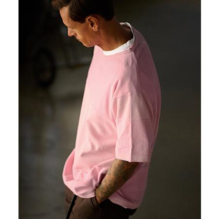 【THEOREM(セオレム)】Layer of Block Knit Tee ニットT(TRM24-...
