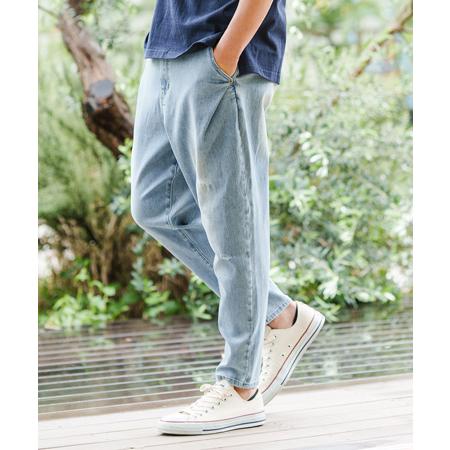 【CAMBIO(カンビオ)】Stretch Denim Soft Balloon Pants バルー...