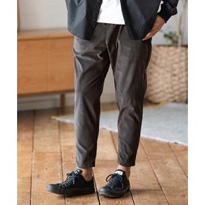 パンツ mp10762- Airy ＆ stretch material tapered silhouette pants