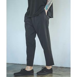 【MROLIVE(ミスターオリーブ)】ACTIVITY STRETCH DOUBLE CLOTH - 2TACK TAPERED EASY PANTS イージーパンツ(M241125)｜cambio