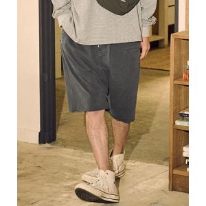 【ADAM PATEK(アダムパテック)】 sarouel short pants pigment ショートパンツ(AP2418026)｜cambio