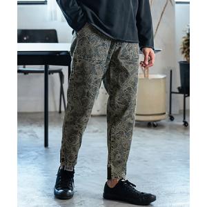 CAMBIO（カンビオ） ジーンズ mp12687-Paisley Jacquard Denim Pants