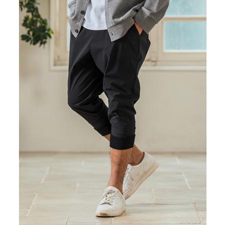 【Magine(マージン)】Stretch Nylon Fabric Cropped Pants ク...